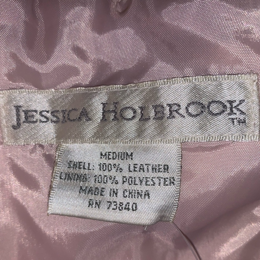 Jessica Holbrook Suede oversized blazer jacket New with tags dead-stock Medium - Picture 5 of 10